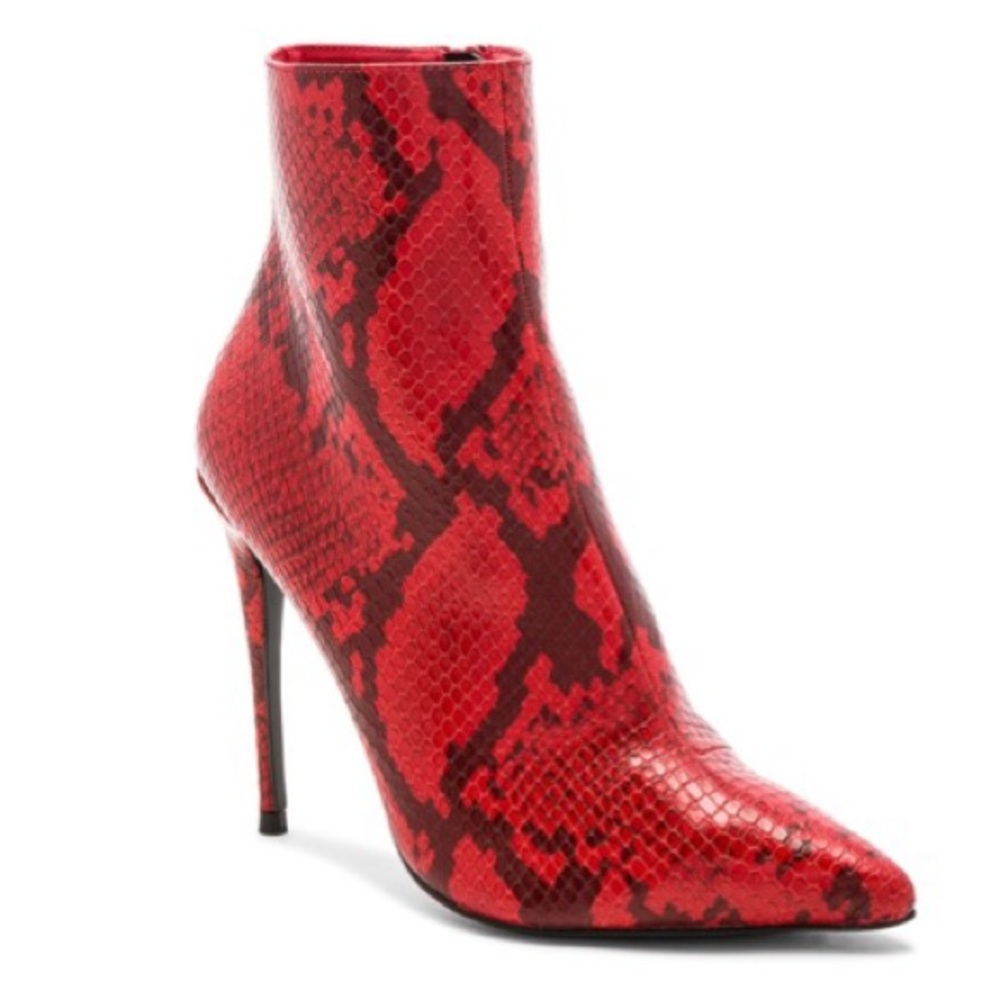 Superdown Amber Bootie Red Size 8